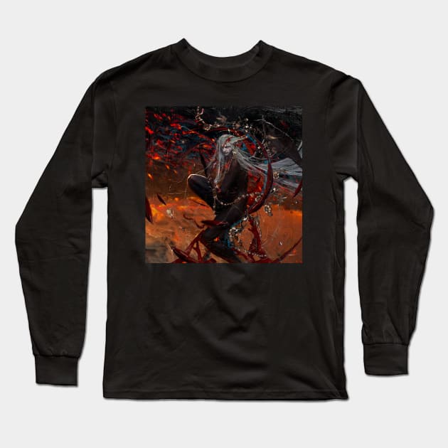 Dante's Inferno Long Sleeve T-Shirt by marthchrom